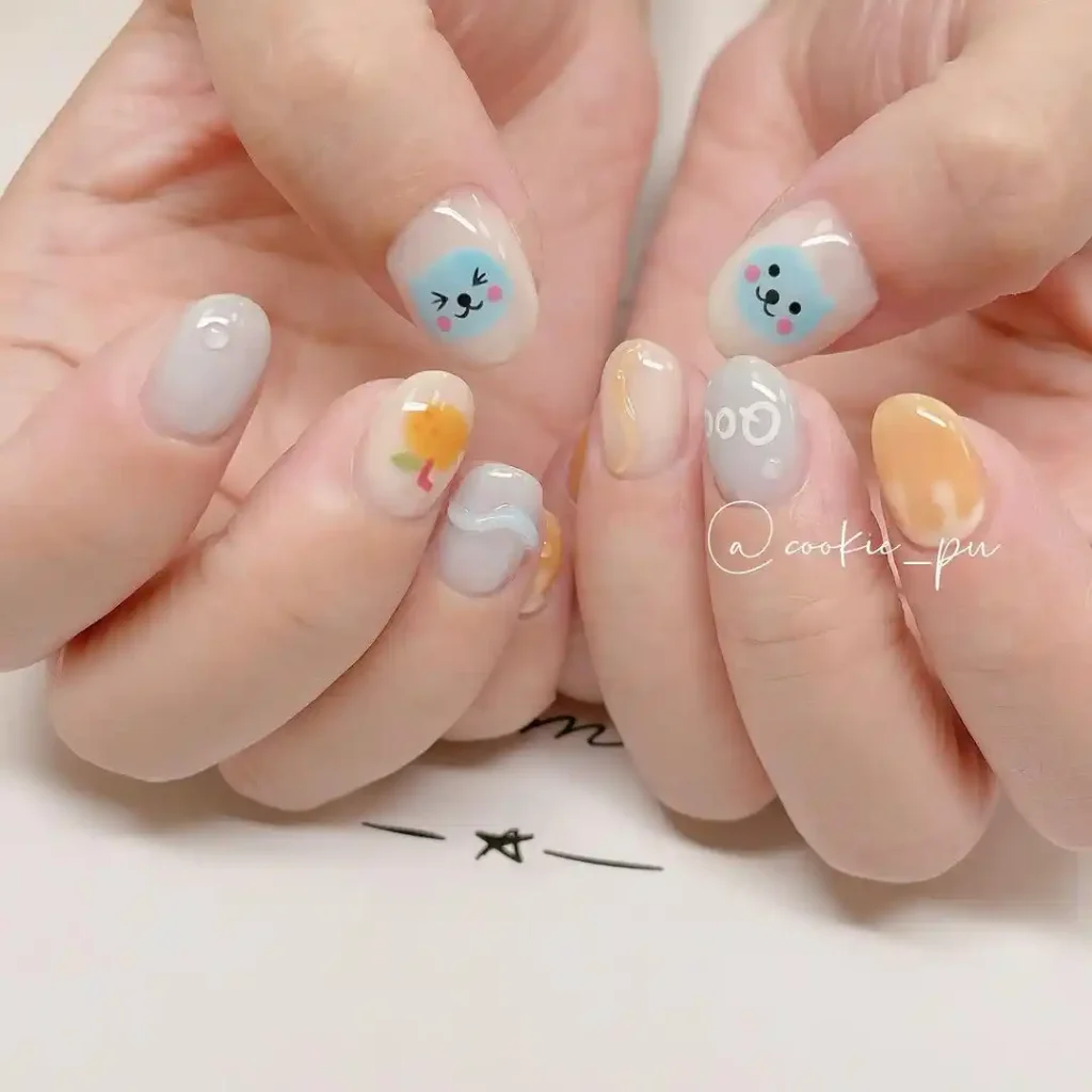 Dinotaeng Nail Art