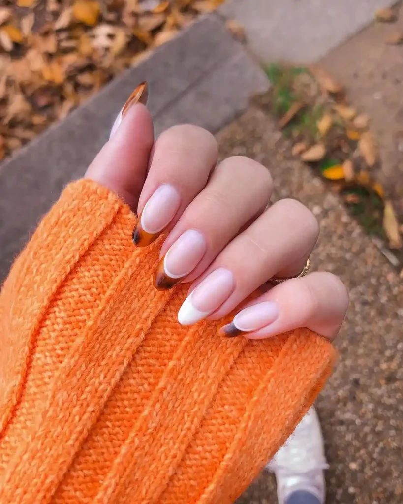 Fall French Tips