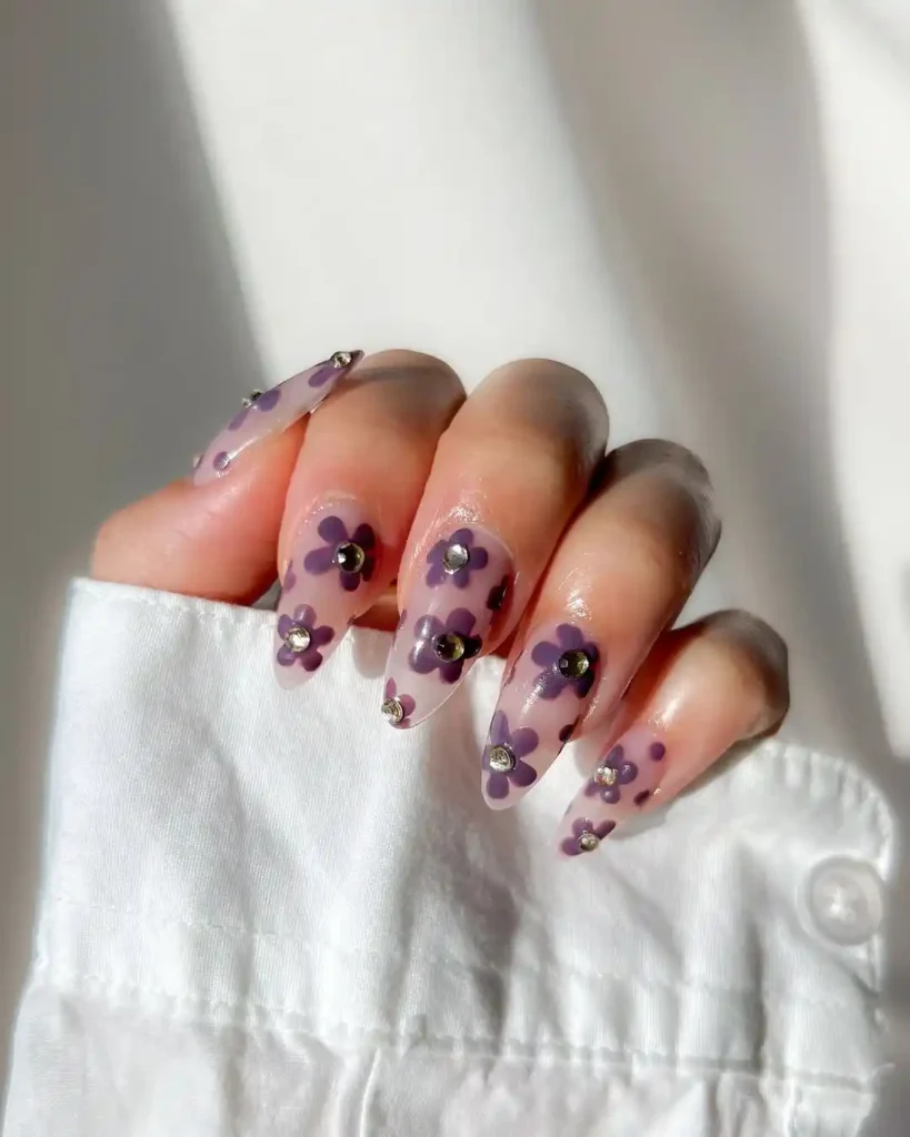 Floral Nails